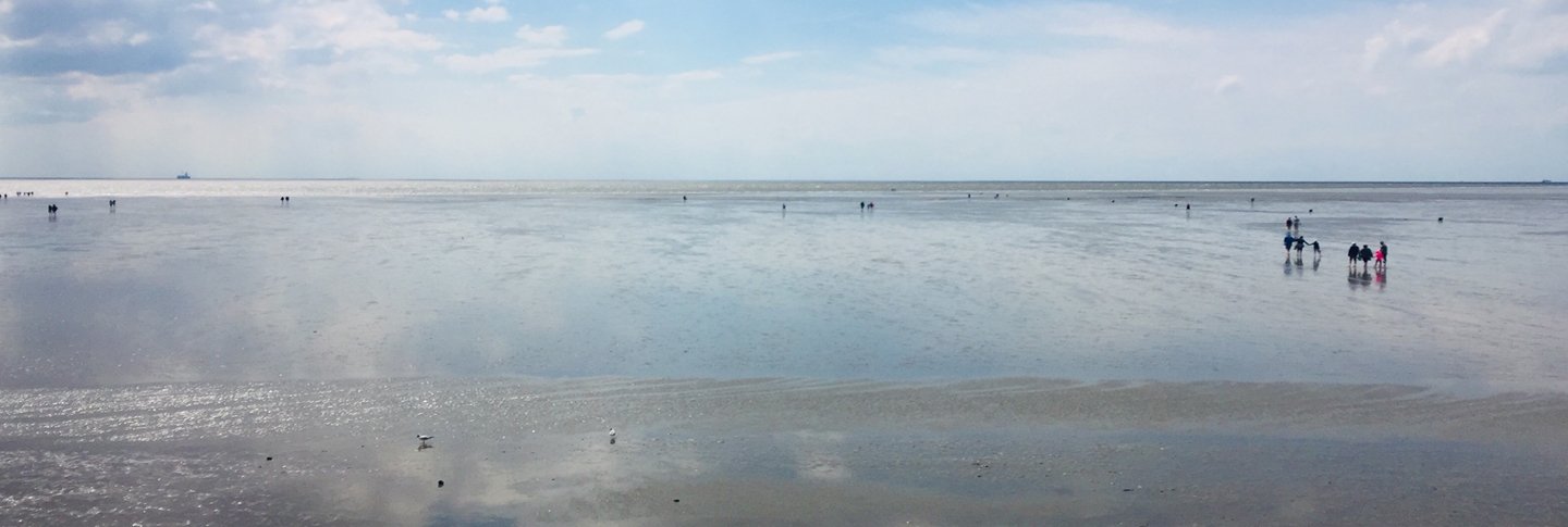 Wattenmeer bei Büsum