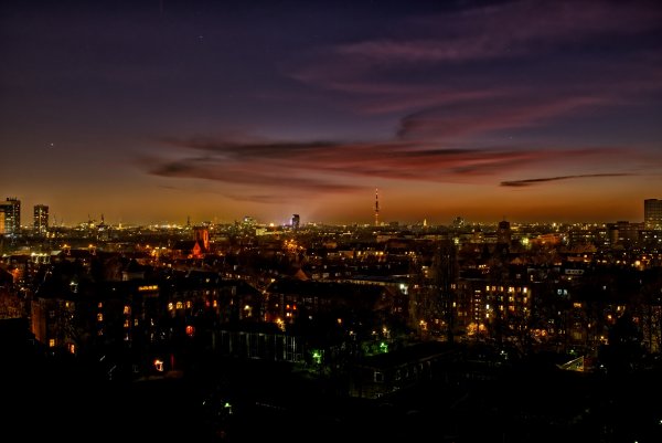 Hamburg bei Nacht