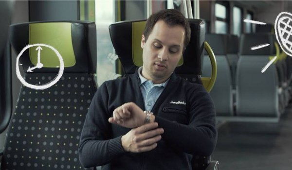 So ist das. Zugüberholung